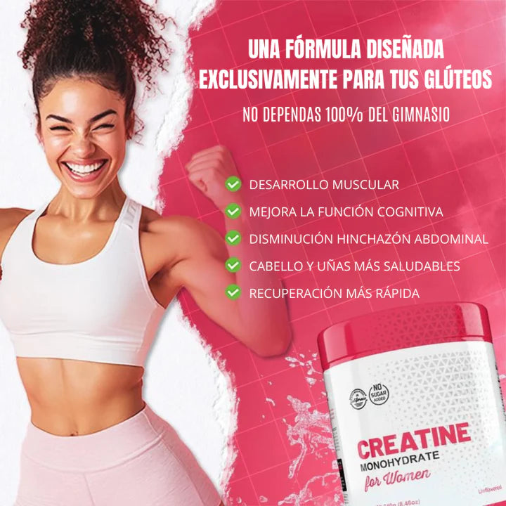 MONOHIDRATO DE CREATINA PARA MUJERES