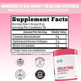 MONOHIDRATO DE CREATINA PARA MUJERES