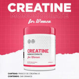 MONOHIDRATO DE CREATINA PARA MUJERES